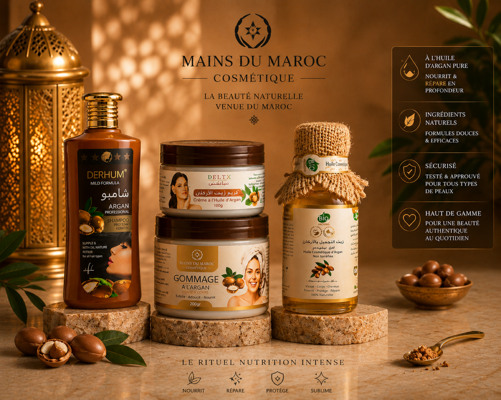Coffret Argan Mains du Maroc