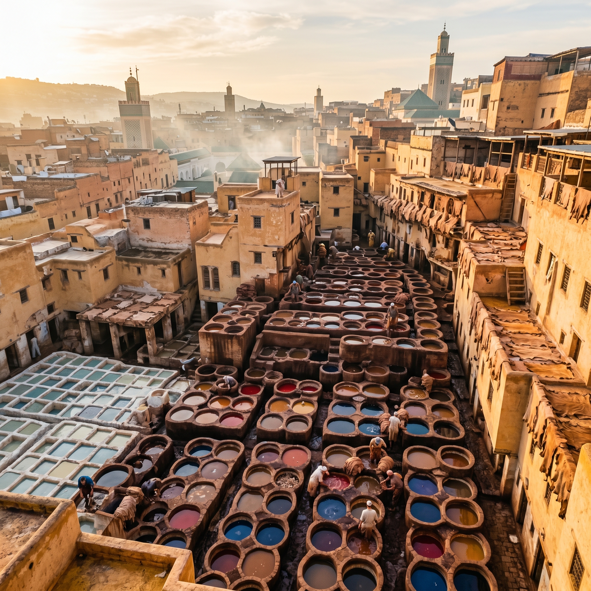 Cuir d'Essaouira, tannage naturel