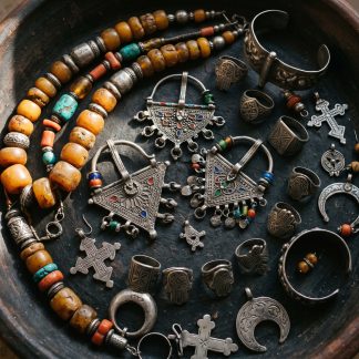Bijoux Argent Berbères Tazenakht — Mains du Maroc