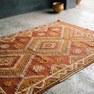 Kilim de Tazenakht — Tissage Plat Souss