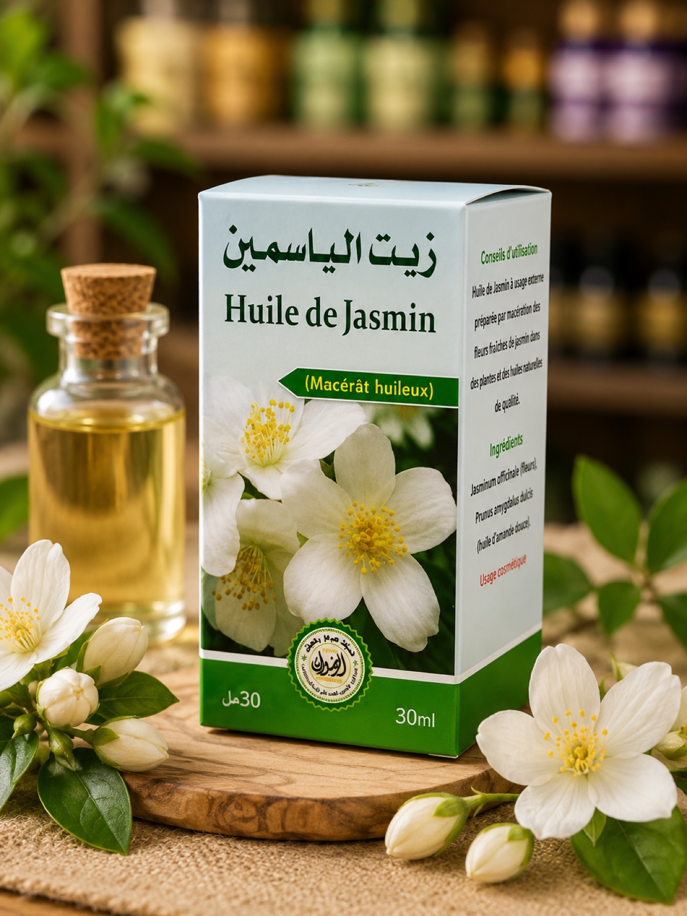 Huile de jasmin
