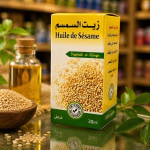 Huile de Sésame — Mains du Maroc — rituel beauté marocain premium